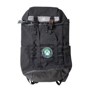 Microsoft Xbox Aurora Black Backpack 2023 w/Patch Gamer NWT - 1209